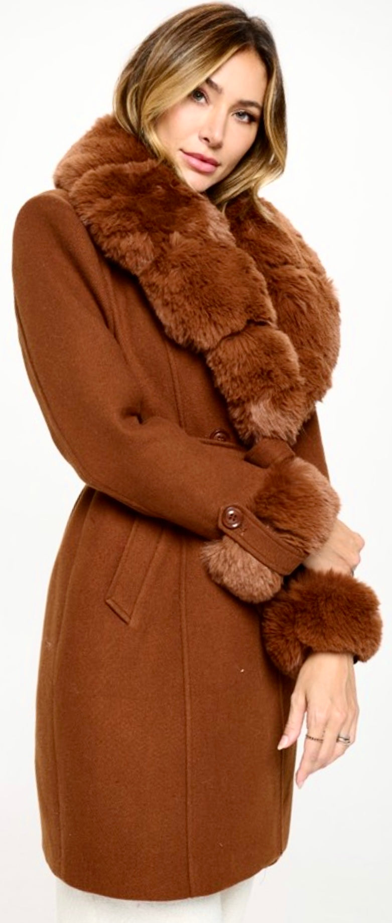 Jennifer Coat (Removable fur!)