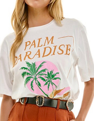 Palm Paradise Tee